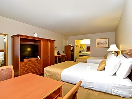 Double Queen Bed