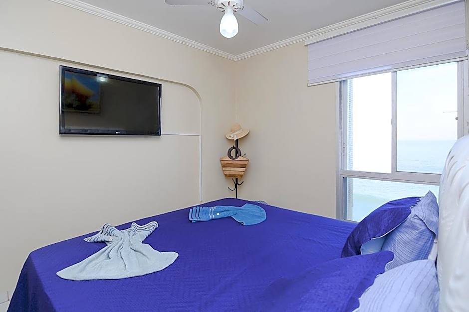 Apartamento no Morro do Maluf, frente ao mar