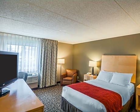 Room with a Double Bed with Roll-in Shower - Non-Smoking - First Floor