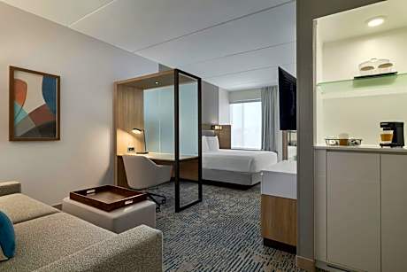 King Suite with Trundle Sofa - Hearing Accessible