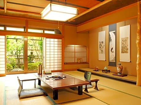 Japanese-Style Room with Private Open Air Bath and Small Garden - First Floor(No,101-102)