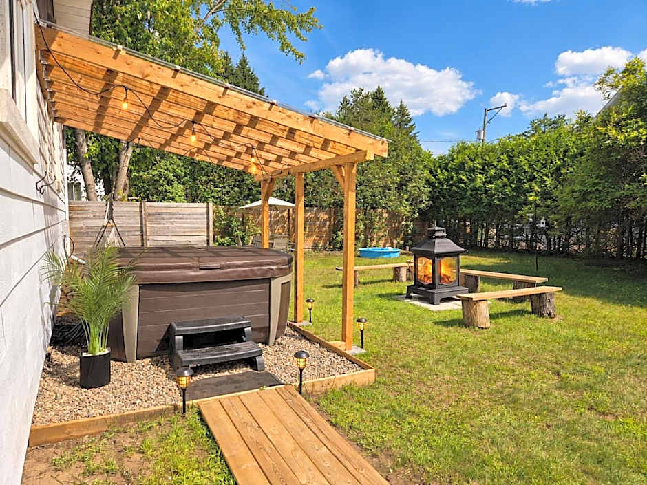 Family chalet - spa - in Tremblant village