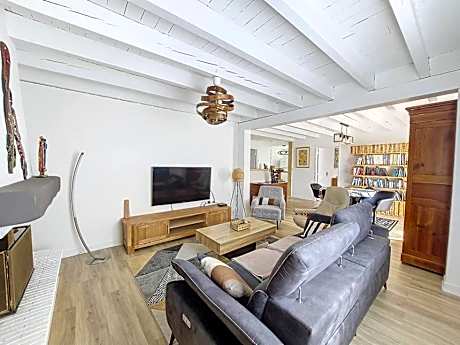 S-Vacances-Soustons Maison 4 personnes centre-ville avec joli jardin