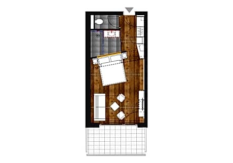 Deluxe Double Room with Balcony