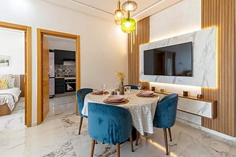 Fun and Sun - Appartement de luxe - Dahomey Beach - Bouznika