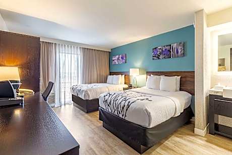 2 Double Beds, Nonsmoking, Upgrade Efficiency