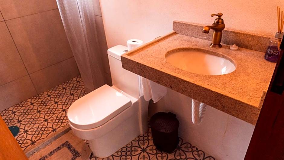 Ecocasa azul - Chalé na mata