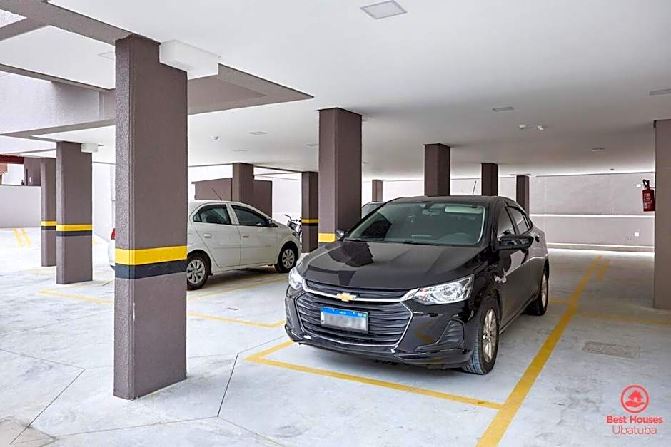 BH29: 1 Quadra d Praia, Ar, Churrasqueira, Piscina