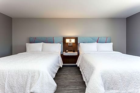 2 QUEEN BEDS ACC TUB W/FRDG MICRO CITY VIEW, HDTV/FREE WI-FI/HOT BREAKFAST INCLUDED, WORK AREA