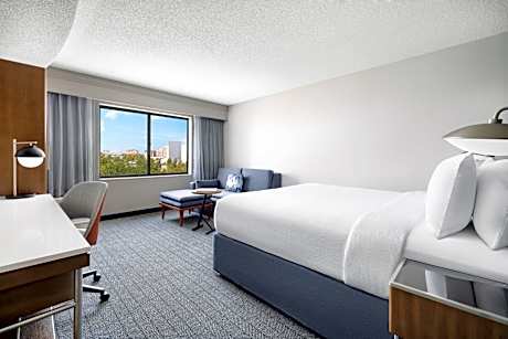 King Studio with Sofa Bed and Roll-in Shower - Mobility Accessible