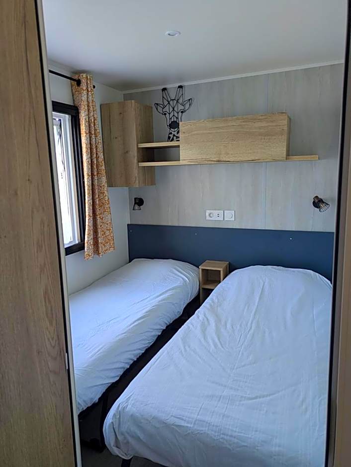 Mobil home 2026 camping la réserve Gastes