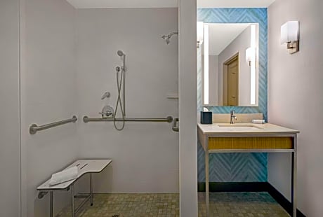 1 King Bed With Sofabed