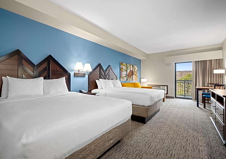 Photo 1 of 4 of 2 Queen Beds Suite, Balcony or Patio