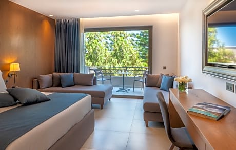 Luxury Family room garden view