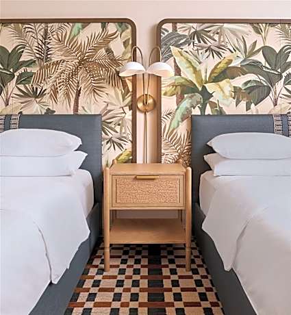 Queen Room with Two Queen Beds and Roll-In Shower - Disability Access