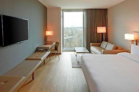 1 King Bed, River View, Sofa bed