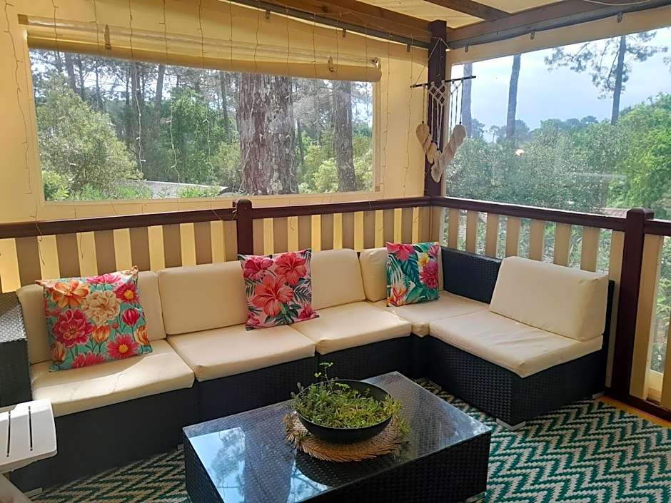 Maison mobilhome sans vis à vis au calme et en hauteur
