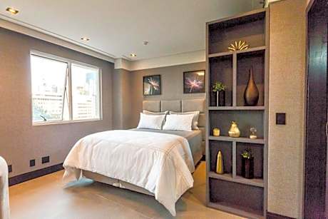 Flat com lazer, Wi-Fi e otima localizacao