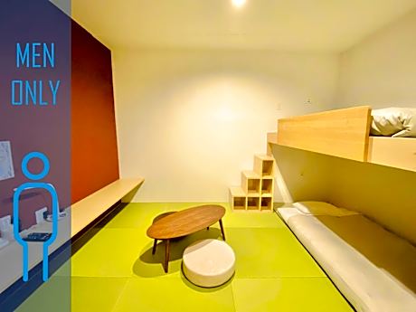 Japanese-Style Room with Twin Bunk Beds - Male Only