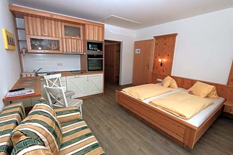 One-Bedroom Apartment with Balcony and Mountain View