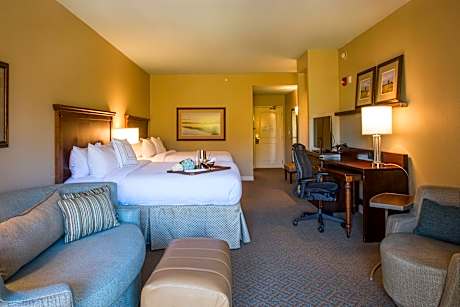 Guest room, 2 Queen, Courtyard view, Balcony