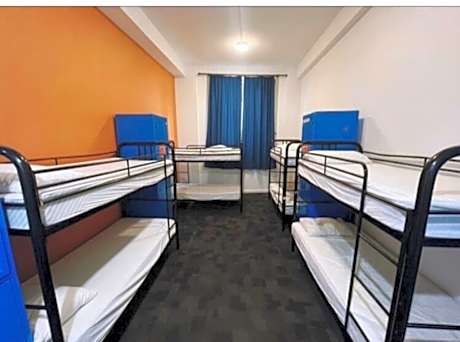 Bed in 8-Bed Mixed Dormitory Room with Shared Bathroom (ages 18-40 years only)
