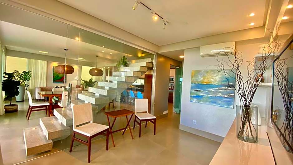 Refúgio Pé na Areia com 4 quartos em Ilhéus - Condomínio Perfeito para Família!