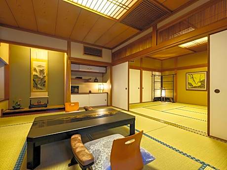 [Shusui · Baikyo] Japanese-style Room / 65 m² (6 adults) [With Hot Spring Stone Bath]