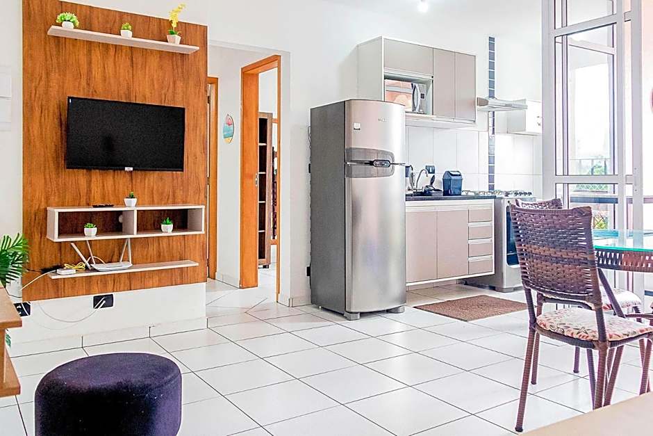 Incrível Apto com piscina e churrasq em Ubatuba SP