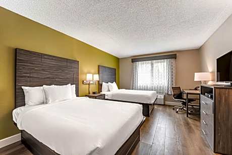 Double Room with Two Double Beds - Pet-Friendly