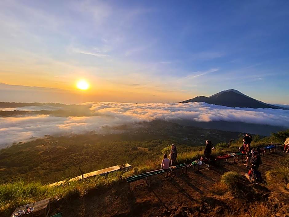 Batur lake view