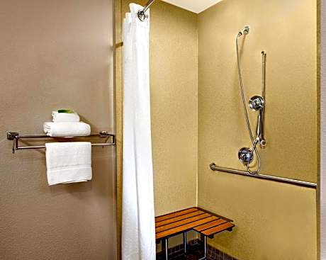 Standard Queen Room with Two Queen Beds and Roll-In Shower - Mobility Access