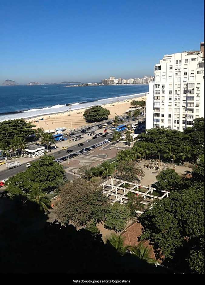 Vista deslumbrante para o mar em Copacabana!