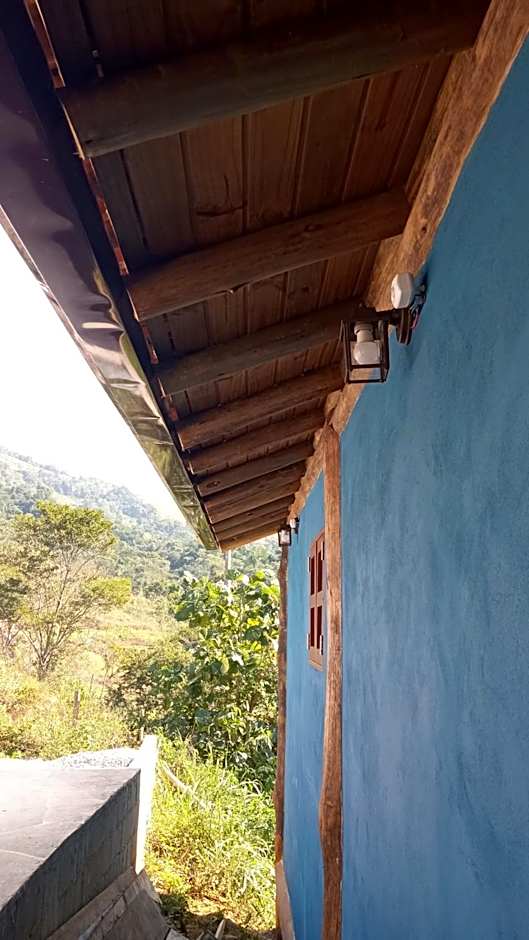 Ecocasa azul - Chalé na mata