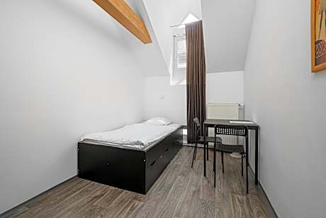 Single Room with Shower and Shared External Toilet