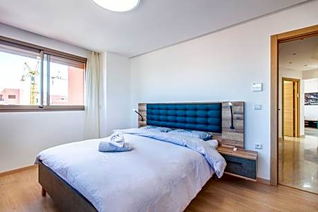 Two-Bedroom Apartment with Balcony and Terrace