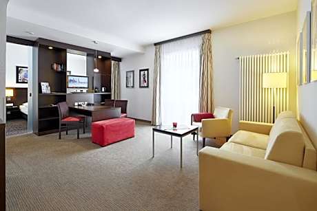 Suite with Two Single Beds and Sofa Bed