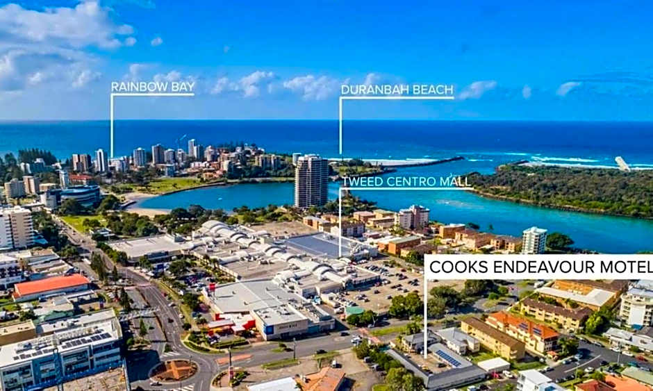 Cooks Endeavour Motor Inn - Near beach & Gold Coast Airport