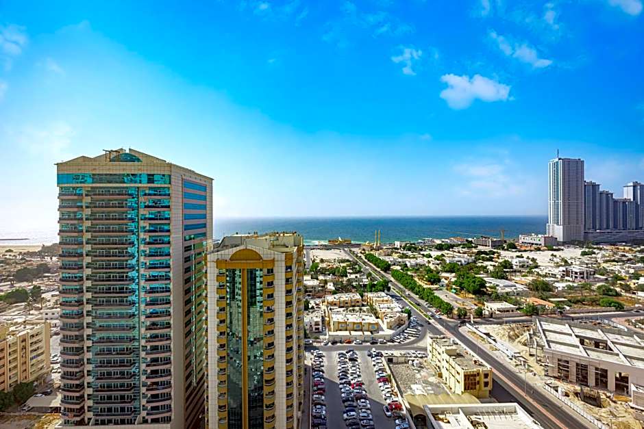 Sleek nordic style seaview condo