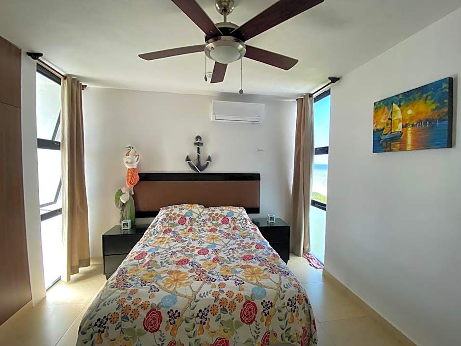 Escape to Paradise, Minimalist 4-BR Beachfront, 300 Mbps with amazing views