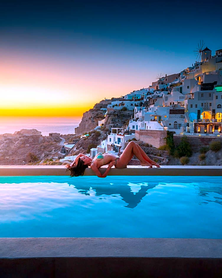 Old Castle Oia by Mr and Mrs White