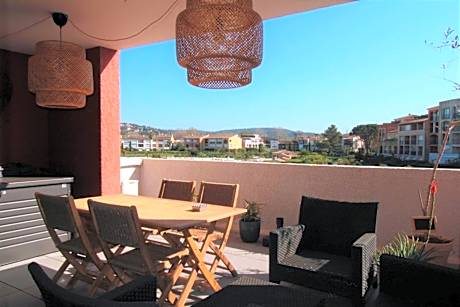 GASARTI Superbe T2 climatisé avec belle terrasse proche de la plage