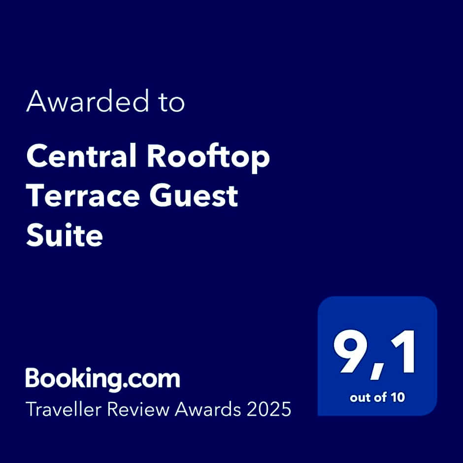 Central Rooftop Terrace Guest Suite