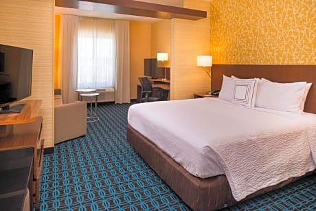 Suite, 1 King Bed with Sofa bed (1 King Bed and 1 Double Sofa Bed)