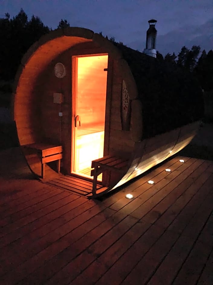 Dolina Bella - ogrzewany domek z balią, sauną i kominkiem w sercu Kaszub