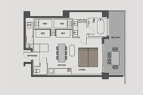Superior Studio with Terrace