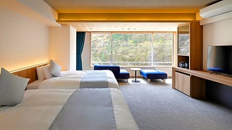 Japanese Twin Room with River View