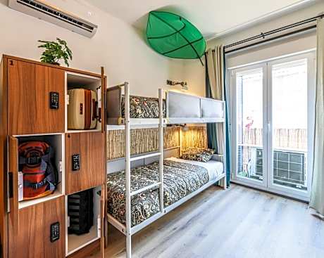 Bed in 6-Bed Female Dormitory Room