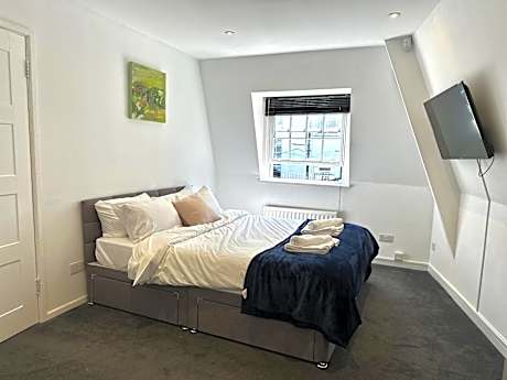 Deluxe One-Bedroom Apartment with City View