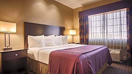 Suite-1 King Bed Non-Smoking Microwave Fridge Wi-Fi Continental Breakfast